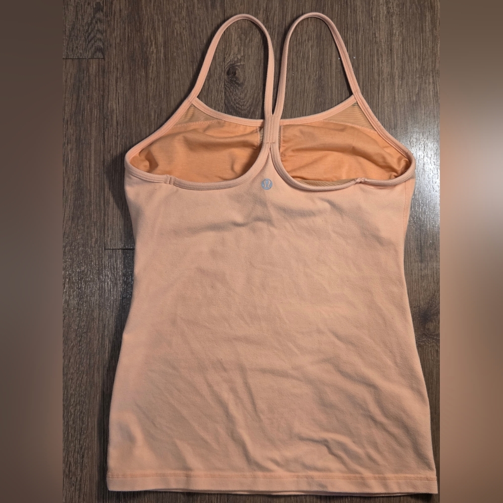 Lululemon Y-tank Light Yellow - Picture 4 of 7